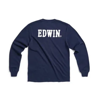 【EDWIN】女裝 後LOGO長袖T恤(淡粉紅) 歷史價格詳細信息