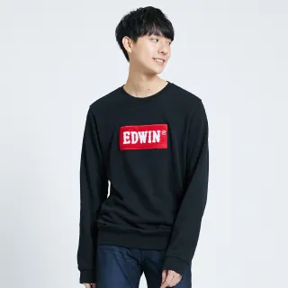 【EDWIN】男裝 厚磅口袋長羽毛造型長袖T恤(丈青色) 歷史價格詳細信息