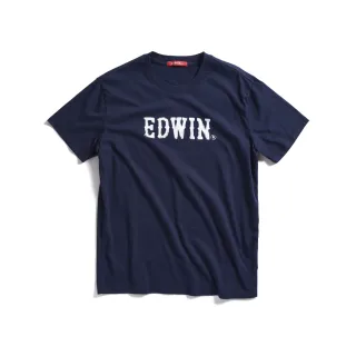 【EDWIN】男裝 人氣復刻滿版LOGO印花短袖T恤(白色) 歷史價格詳細信息