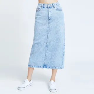 【SOMETHING】女裝 NEO FIT個性寬鬆吊帶長褲(酵洗藍) 歷史價格詳細信息