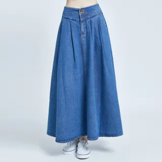 【SOMETHING】女裝 NEO FIT個性寬鬆吊帶長褲(酵洗藍) 歷史價格詳細信息