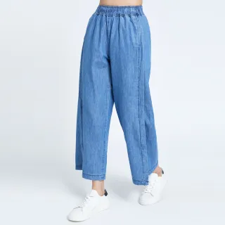 【SOMETHING】女裝 NEO FIT個性寬鬆吊帶長褲(酵洗藍) 歷史價格詳細信息