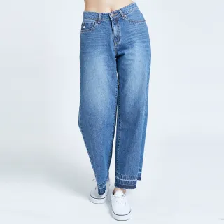 【SOMETHING】女裝 NEO FIT個性寬鬆吊帶長褲(酵洗藍) 歷史價格詳細信息