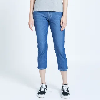 【EDWIN】女裝 JERSEYS 迦績EJ7棉錐形長褲(石洗藍) 歷史價格詳細信息