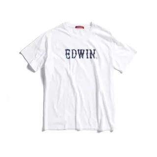 【EDWIN】男裝 人氣復刻款 小LOGO牛奶短袖T恤(黑色) 歷史價格詳細信息