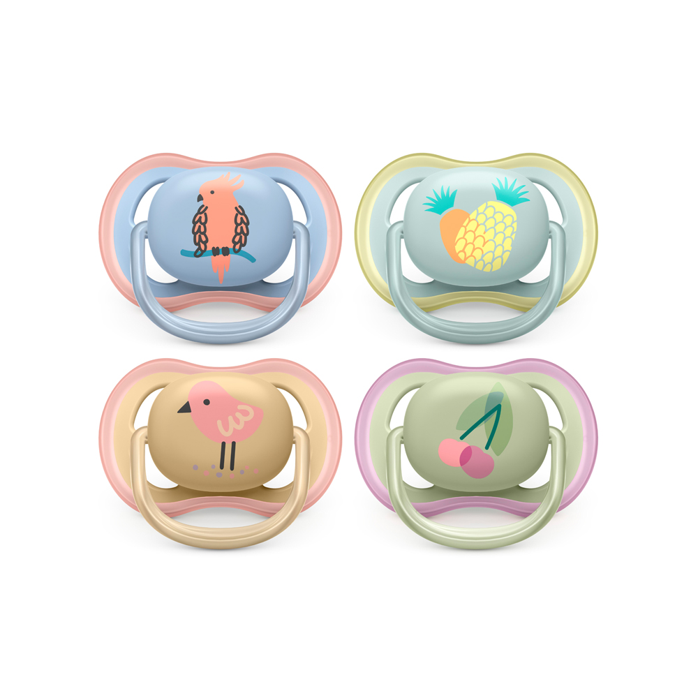 Philips AVENT 超透氣矽膠安撫奶嘴0~6M-雙入 歷史價格詳細信息