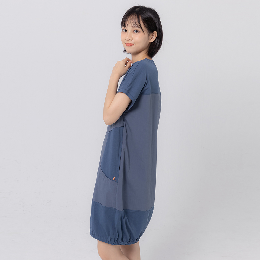 【a la sha】Q咪荷包蛋拼色微喇叭牛仔褲 歷史價格詳細信息