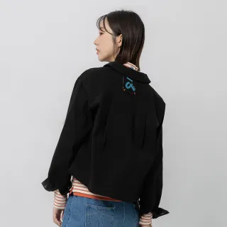 【a la sha】後鬆緊剪接寬鬆牛仔褲 歷史價格詳細信息