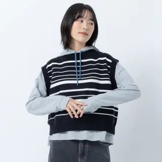 【a la sha】條紋半高領LOGO郵票上衣 歷史價格詳細信息