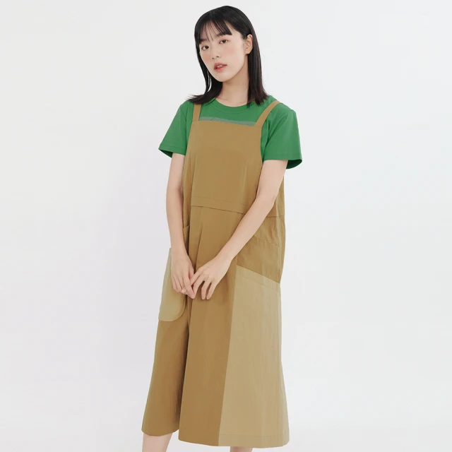 【a la sha】後鬆緊剪接寬鬆牛仔褲 歷史價格詳細信息