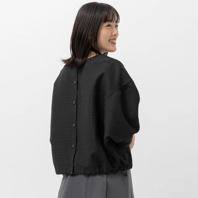 【a la sha】後鬆緊剪接寬鬆牛仔褲 歷史價格詳細信息