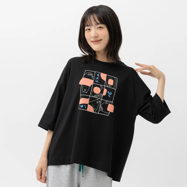 【a la sha】後鬆緊剪接寬鬆牛仔褲 歷史價格詳細信息