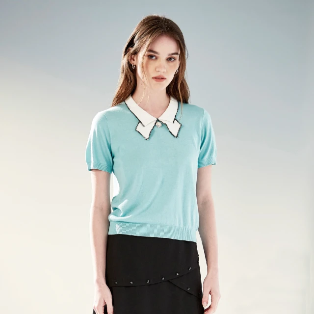 蜜雪兒MySHEROS-圓領蝴蝶結兩件式短洋裝-粉桔-1110-18102-44 歷史價格詳細信息