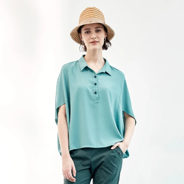 Vita-翻領綁帶愛心印花排釦雪紡上衣-白-1360-21663-10 歷史價格詳細信息