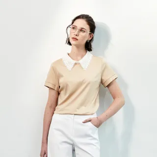 Vita-翻領綁帶愛心印花排釦雪紡上衣-白-1360-21663-10 歷史價格詳細信息