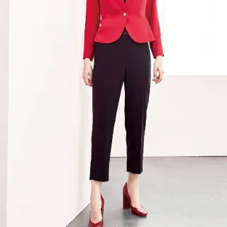 蜜雪兒MySHEROS-素色修身休閒長褲-土黃 0110-23862-51 歷史價格詳細信息