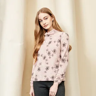 【MYSHEROS 蜜雪兒】氣質中長版洋裝 網紗圓圈花紋 珠鑽飾領部袖口細節(粉桔) 歷史價格詳細信息