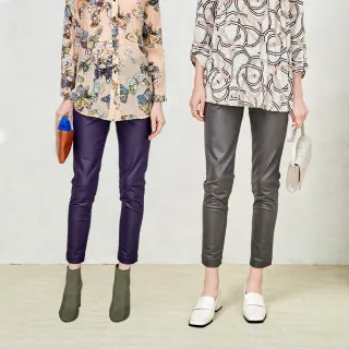 蜜雪兒MySHEROS-棉質素色微彈性長褲-水藍 0210-23697-71 歷史價格詳細信息