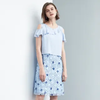 蜜雪兒MySHEROS-設計圓領蕾絲五分袖上衣－綠9310-11302-60 (僅有尺寸 38) 歷史價格詳細信息