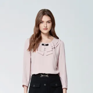 蜜雪兒MySHEROS-圓領蝴蝶結兩件式短洋裝-粉桔-1110-18102-44 歷史價格詳細信息