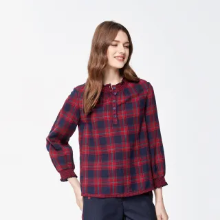 蜜雪兒MySHEROS-典雅印花透膚上衣-藍-0310-21683-70 (僅有尺寸 38) 歷史價格詳細信息