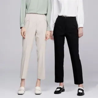 蜜雪兒MySHEROS-素色修身休閒長褲-土黃 0110-23862-51 歷史價格詳細信息