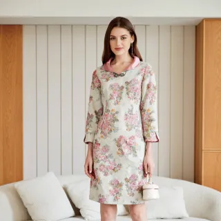 蜜雪兒MySHEROS-復古V領設計收腰長袖上衣-灰綠 9410-21621-27 歷史價格詳細信息