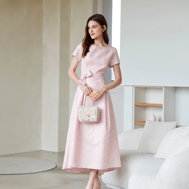 蜜雪兒 質感純色花邊領裝飾排扣羊毛後釦式長袖針織毛衣 豆沙 MySHEROS 官方直營店 2410-24272-34 歷史價格詳細信息