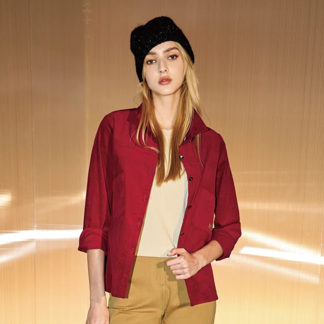 Vita-翻領綁帶愛心印花排釦雪紡上衣-白-1360-21663-10 歷史價格詳細信息