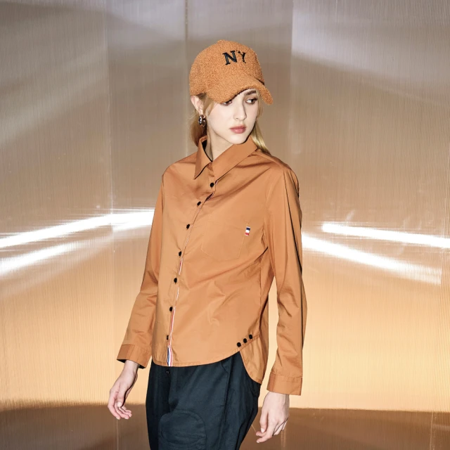 蜜雪兒MySHEROS-棉質鈕釦拉鍊褲口排扣短褲-黃-1210-23180-50 歷史價格詳細信息