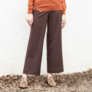 蜜雪兒MySHEROS-棉質素色微彈性長褲-水藍 0210-23697-71 歷史價格詳細信息