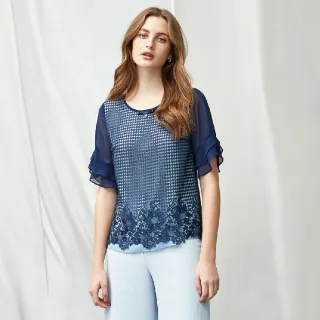 蜜雪兒MySHEROS-圓領蝴蝶結兩件式短洋裝-粉桔-1110-18102-44 歷史價格詳細信息