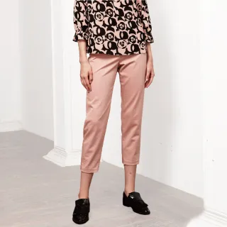 蜜雪兒MySHEROS-棉質素色微彈性長褲-水藍 0210-23697-71 歷史價格詳細信息