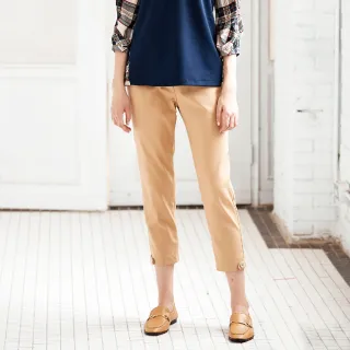 蜜雪兒MySHEROS-棉質鈕釦拉鍊褲口排扣短褲-黃-1210-23180-50 歷史價格詳細信息