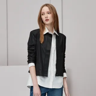 蜜雪兒MySHEROS-翻領拉鍊鏤空夾克-淺綠-1210-25121-62 歷史價格詳細信息