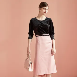 蜜雪兒MySHEROS-圓領袖口綁帶微立體花瓣印花雪紡上衣-黃-1210-31674-50 歷史價格詳細信息