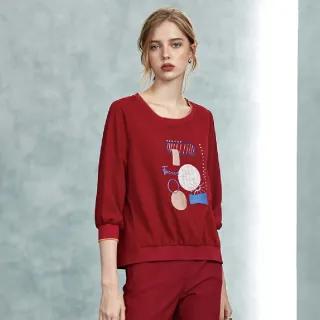 蜜雪兒MySHEROS-圓領綁帶印花上衣-綠 0210-21683-60 (僅有尺寸 40) 歷史價格詳細信息