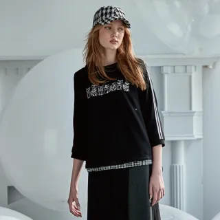 蜜雪兒 圓領拼接下擺開岔羊毛針織上衣 粉 MySHEROS 官方直營店 1410-24276-31 歷史價格詳細信息