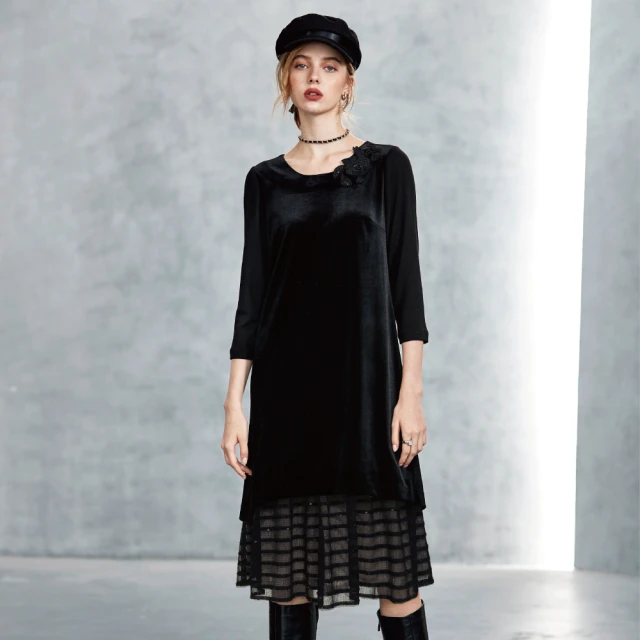 蜜雪兒MySHEROS-圓領素色花邊上衣-綠 0110-21367-60 歷史價格詳細信息