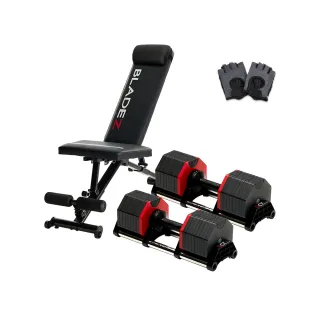 【BLADEZ】OCT-36KG 奧特鋼極致可調式啞鈴(二入組)+BW13-Z1複合式重訓椅 歷史價格詳細信息