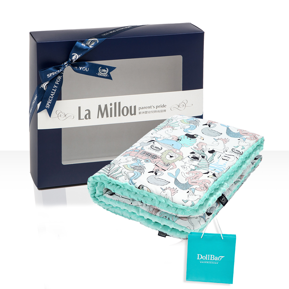 【La Millou】Pchome獨家限定-彌月禮盒-竹纖涼感巾_嬰兒包巾+豆豆安撫兔-多款可選-安撫禮盒新生兒送禮 歷史價格詳細信息