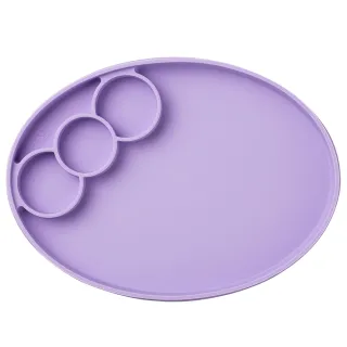 【The Good Time】英倫晚宴•立體防滑矽膠學習餐具餐盤-5m+(蜜公主紫) 價格比較,價格查詢,歷史價格詳細信息