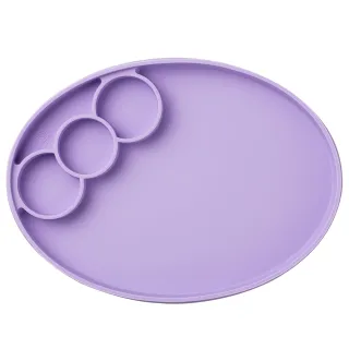【The Good Time】英倫晚宴•立體防滑矽膠學習餐具餐盤-5m+(蜜公主紫) 歷史價格詳細信息