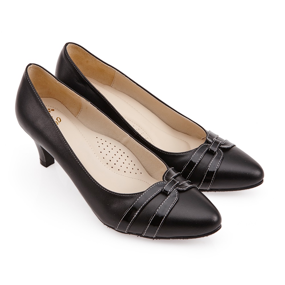 【A.S.O 阿瘦集團】職場通勤 親膚嚴選異材質拼接低跟鞋(灰色) 歷史價格詳細信息