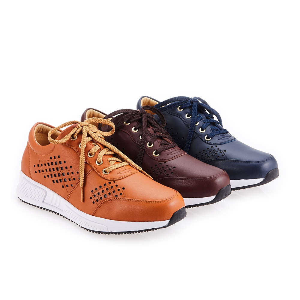 A.S.O 輕量抗震 油感牛皮綁帶奈米紳士休閒鞋-橄欖綠 歷史價格詳細信息