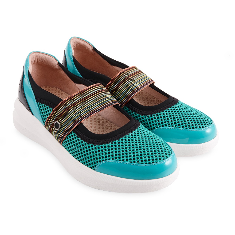 【A.S.O阿瘦】機能休閒 紓壓氣墊簡約條帶方楦休閒鞋-粉紅/淺藍/黑 歷史價格詳細信息