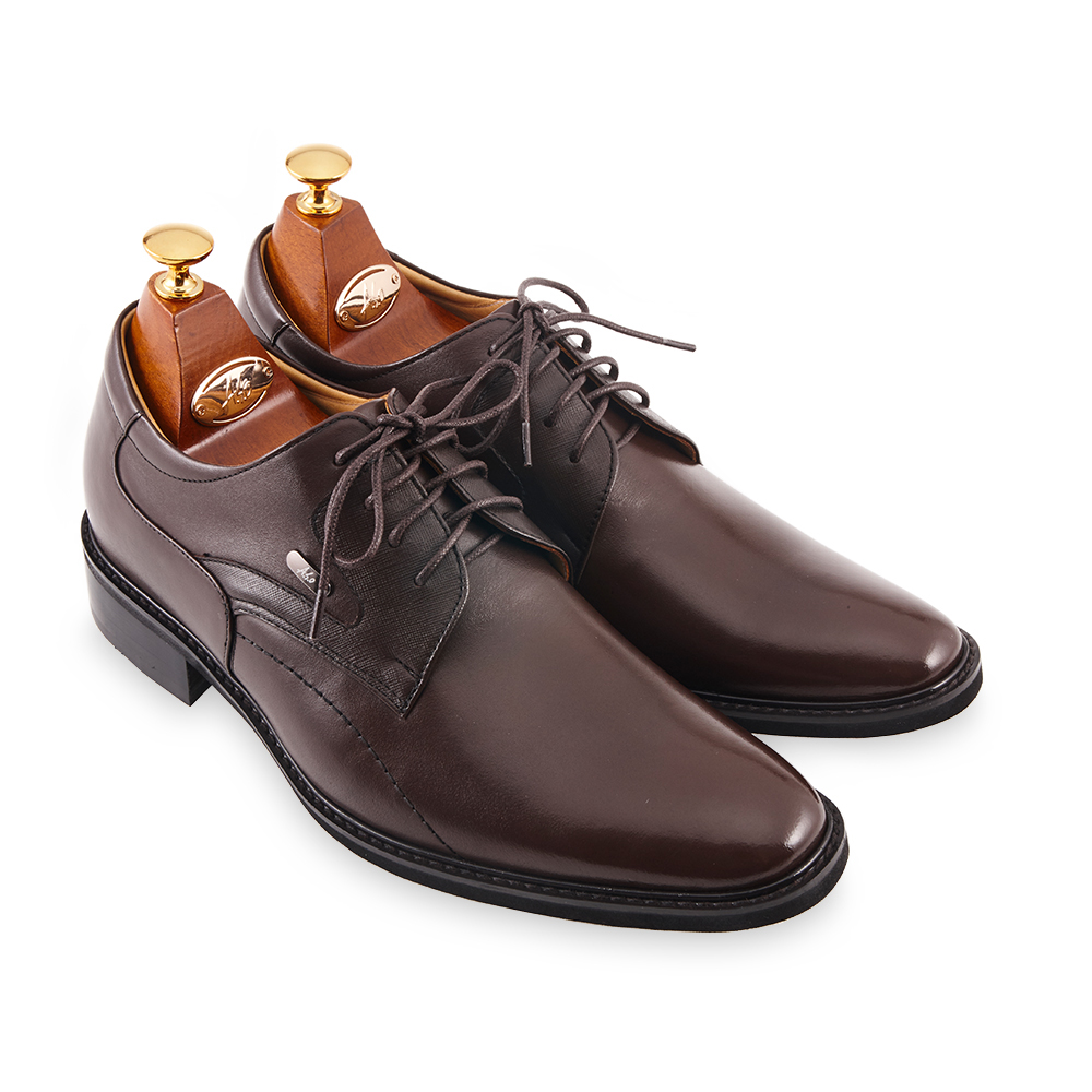 A.S.O 勁步雙核心 真皮拼接魔鬼氈奈米紳士鞋- 咖啡 歷史價格詳細信息