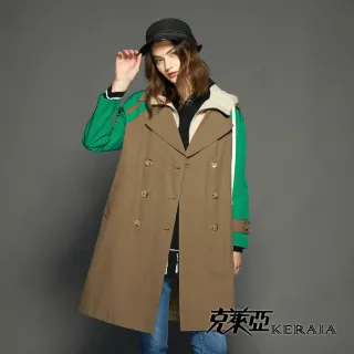 【KERAIA 克萊亞】跳tone多色配條襯衫式外套 歷史價格詳細信息