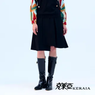 【KERAIA 克萊亞】龐克千鳥格假兩件羽絨背心 歷史價格詳細信息