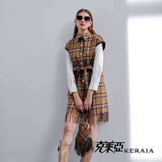 【KERAIA 克萊亞】街頭感微個性車線長版外套 歷史價格詳細信息